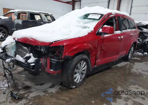 2015 Dodge Journey R/T z USA, uszkodzony, nr VIN 3C4PDDEG0FT633898